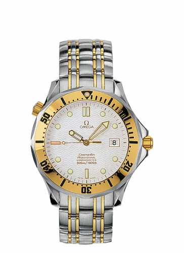 Omega Seamaster Diver 300M Automatic 41 Stainless Steel / Yellow Gold / White / Bracelet 2332.20.00 (23322000)